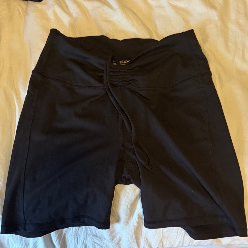 Fabletics Black Bike Shorts for Women